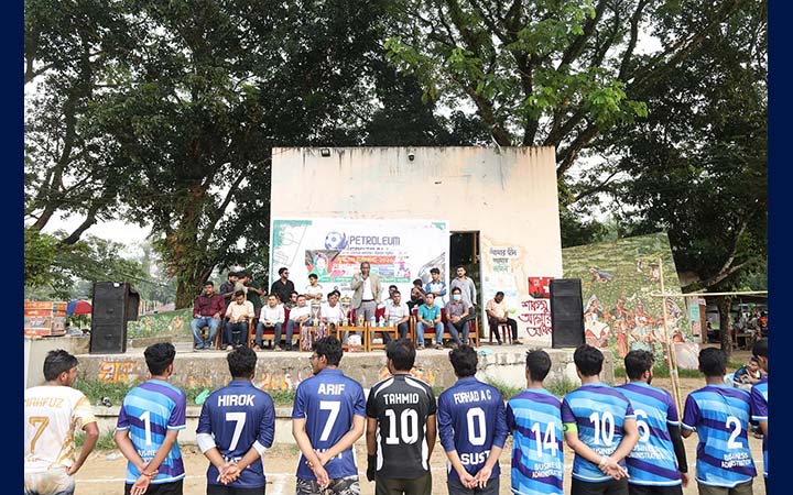 শাবিতে খালেদা জিয়া স্মৃতি ফুটবল টুর্নামেন্টে চ্যাম্পিয়ন বিবিএ, রানার্সআপ সমাজকর্ম