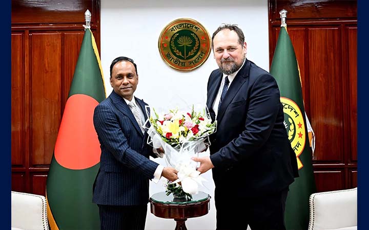 ডেপুটি স্পিকারের সঙ্গে মন্টেনিগ্রো পার্লামেন্টের সদস্যের সাক্ষাৎ