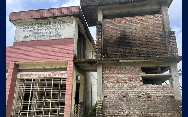পাঁচ বছরেও শেষ হয়নি স্কুলের ওয়াশ ব্লকের কাজ, ভোগান্তিতে শিক্ষক-শিক্ষার্থীরা
