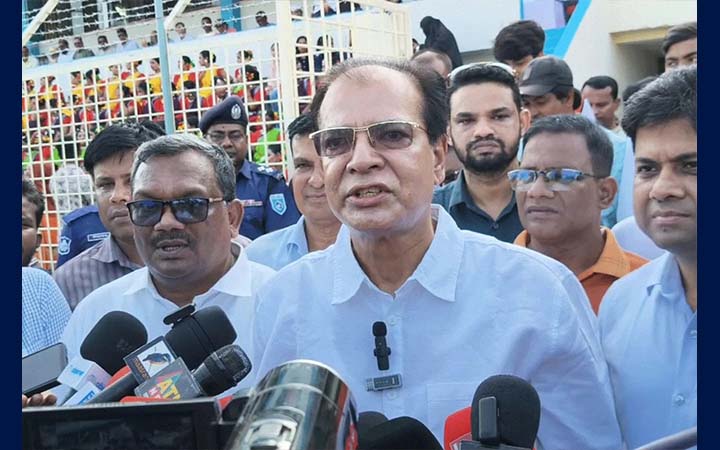তরুণদের মাদক থেকে দূরে রাখতে খেলাধুলাকে অগ্রাধিকার দিচ্ছে সরকার: ত্রাণমন্ত্রী