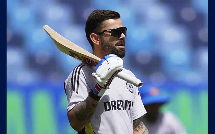 দীর্ঘ বিরতির পর দিল্লির জার্সিতে কোহলি