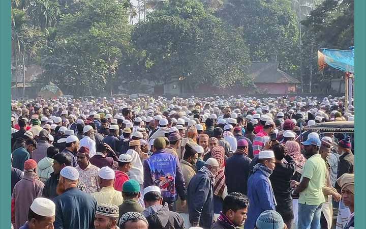 ঈশ্বরগঞ্জে খালেদা জিয়ার গায়েবানা জানাজা অনুষ্ঠিত