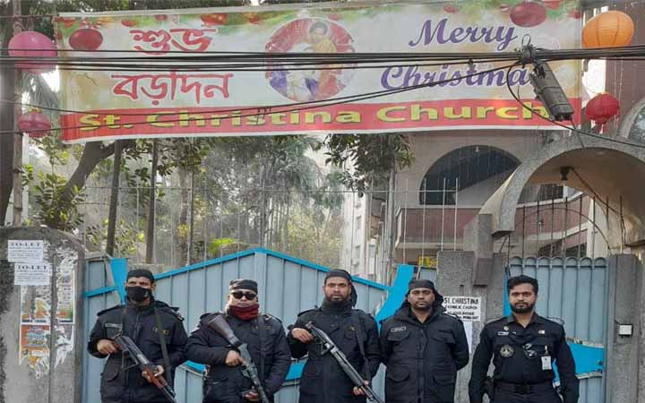 বড়দিন উপলক্ষ্যে সারাদেশে র‌্যবের বিশেষ নিরাপত্তা