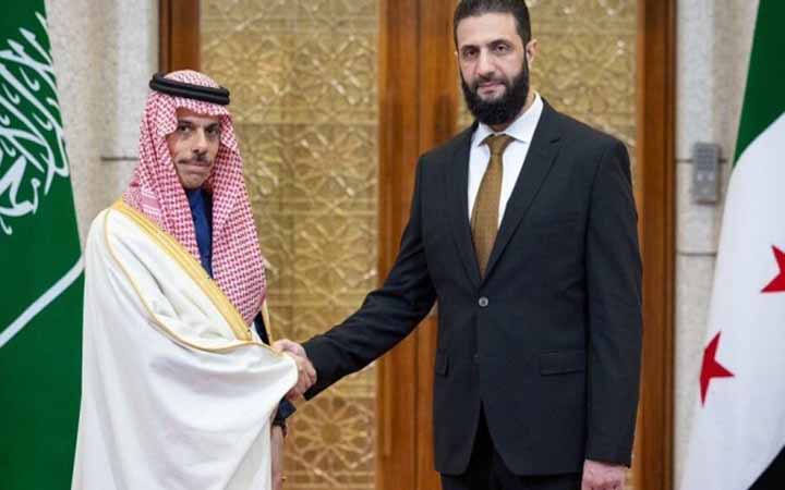 সিরিয়ার ওপর থেকে নিষেধাজ্ঞা তুলে নেয়ার আহ্বান সৌদি পররাষ্ট্রমন্ত্রীর