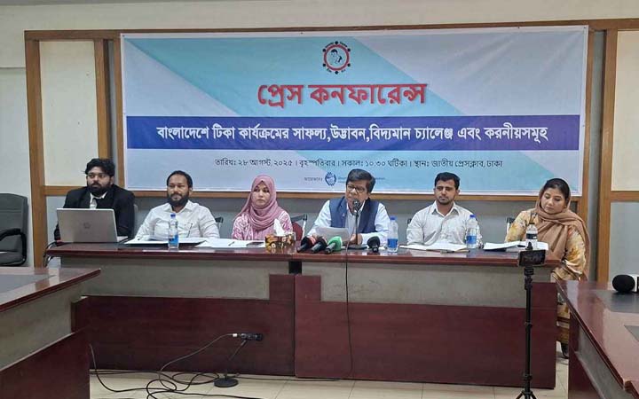 টিকাদানের ফলে বছরে ৯৪ হাজার শিশুর মৃত্যু রোধ হয়েছে