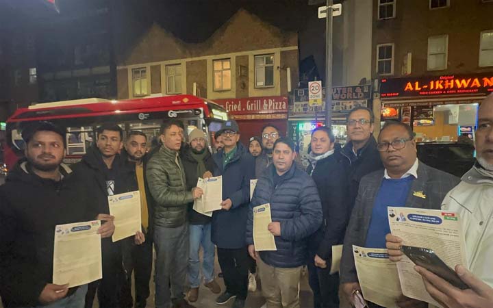 এবার লন্ডনে প্রকাশ্যে দেখা গেল সাবেক প্রতিমন্ত্রী খালিদ মাহমুদকে