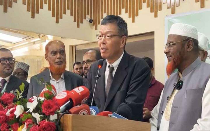 বাংলাদেশে অংশগ্রহণমূলক নির্বাচনের প্রত্যাশা জাপানের