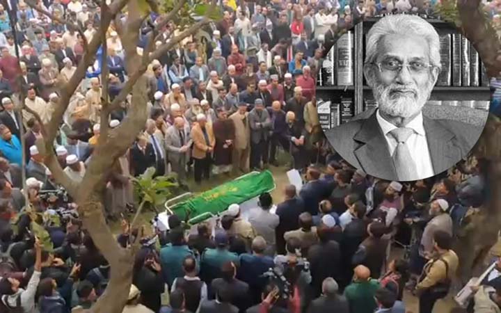 হাসান আরিফের দ্বিতীয় জানাজা অনুষ্ঠিত