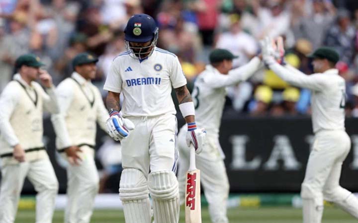মেলবোর্ন টেস্টে হারের শঙ্কায় ভারত