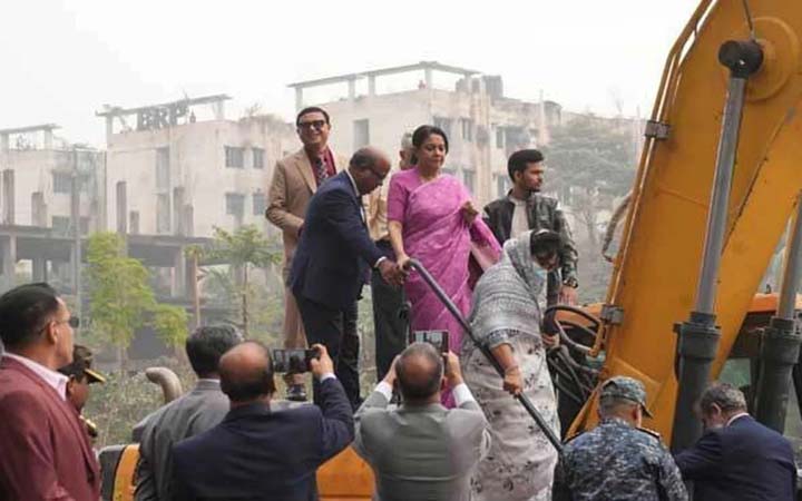 রাজধানীর ৬ খাল সংস্কার কাজের উদ্বোধন