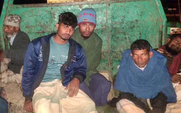 বান্দরবান থেকে অপহৃত ৭ শ্রমিক উদ্ধার