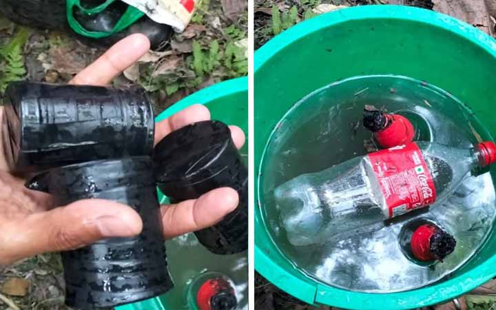 বরিশালে বাগান থেকে ককটেল সাদৃশ্য বস্তু উদ্ধার
