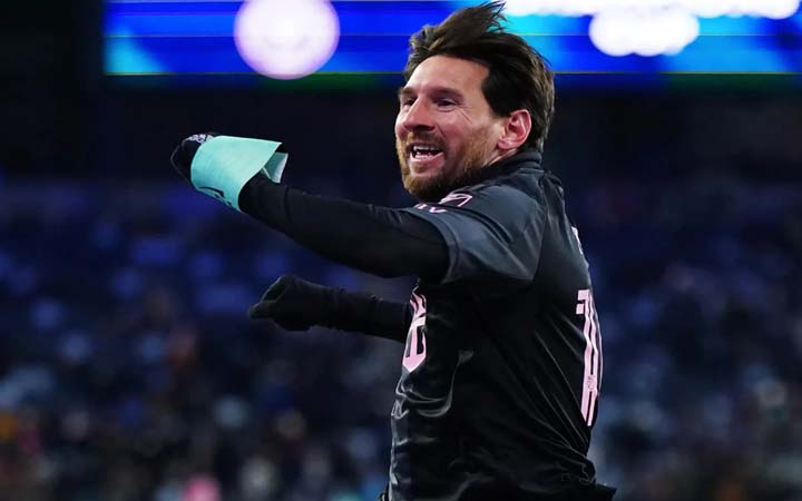 মাইনাস ১৭ ডিগ্রিতে গোল করে মায়ামিকে জেতালেন মেসি