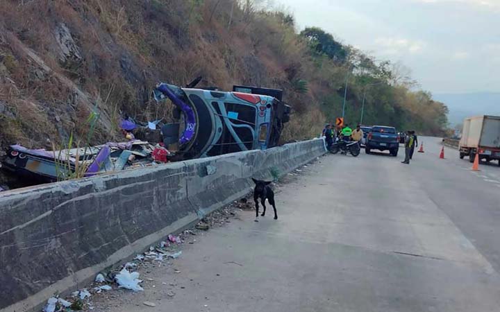 থাইল্যান্ডে শিক্ষা সফরের বাস উল্টে ১৮ জনের মৃত্যু