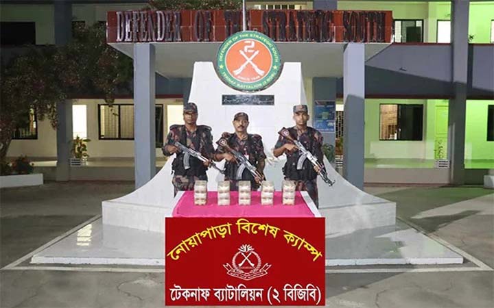 দেড় লাখ ইয়াবা উদ্ধার করেছে বিজিবি