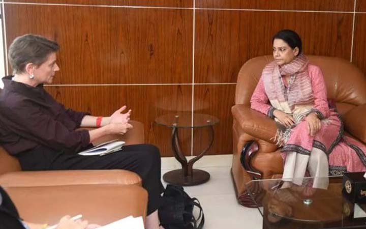 পরিবেশ উপদেষ্টার সঙ্গে জাতিসংঘের আবাসিক সমন্বয়কারীর বৈঠক