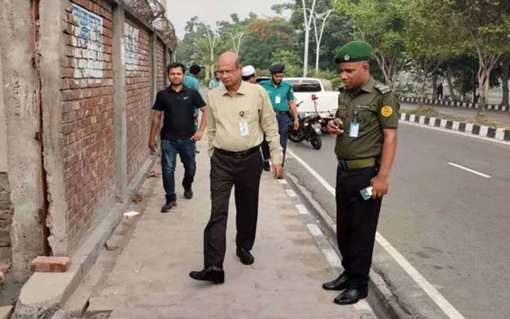 হাতিরঝিলের ভেঙে যাওয়া সীমানা দ্রুত মেরামতের নির্দেশ