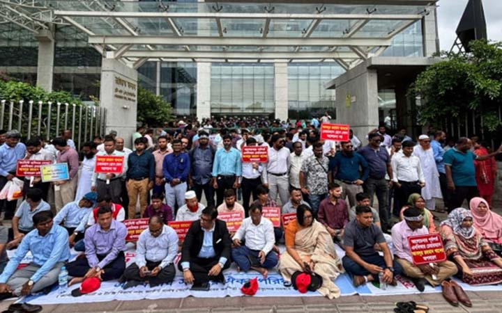 দ্বিতীয় দিনের মতো এনবিআরে শাটডাউন