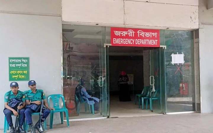 বার্ন ইনস্টিটিউটে আজও প্রবেশে কড়াকড়ি