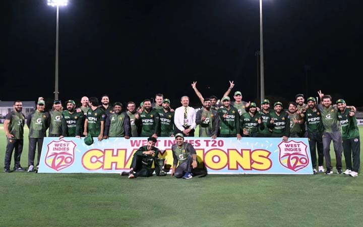 ওয়েস্ট ইন্ডিজকে হারিয়ে পাকিস্তানের সিরিজ জয়