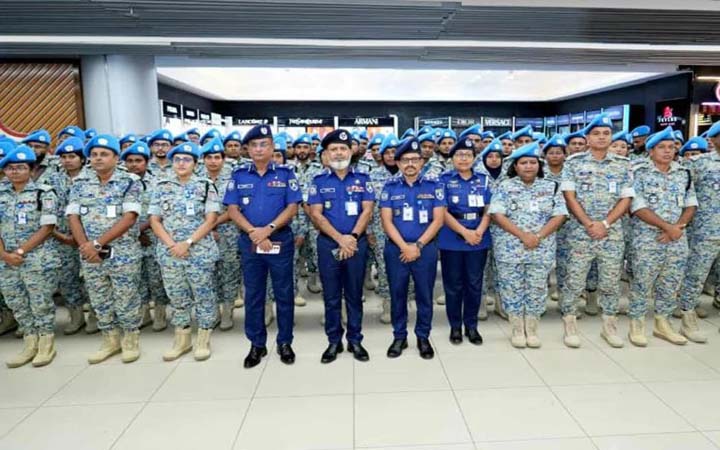 কিনশাসার পথে বাংলাদেশ পুলিশের ১৮০ শান্তিরক্ষী