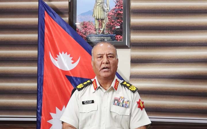 জাতির উদ্দেশে ভাষণে কড়া সতর্কবার্তা নেপালের সেনাপ্রধানের