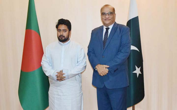 পাকিস্তানের হাইকমিশনারের সঙ্গে এনসিপি প্রতিনিধি দলের সাক্ষাৎ