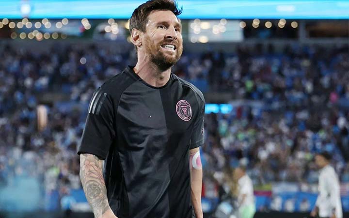 মেসির পেনাল্টি মিসের দিনে বড় হার মায়ামির