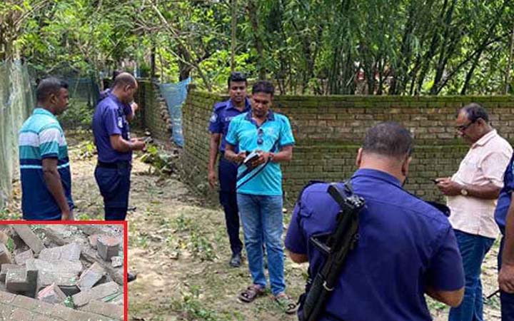 কবরস্থানে বিস্ফোরিত হলো ৫০ ককটেল