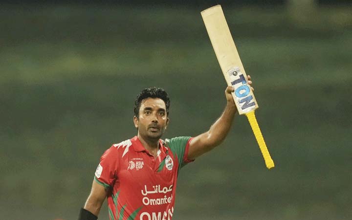এশিয়া কাপের গ্রুপ পর্বের শেষ ম্যাচে ব্যাটিংয়ে দৃঢ়তা দেখিয়ে হারল ওমান