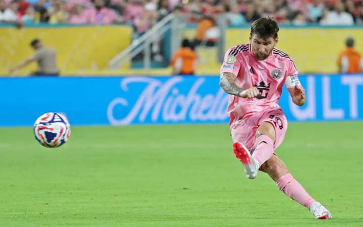 ড্রয়ে থামল ইন্টার মায়ামি, গোলশূন্য মেসি