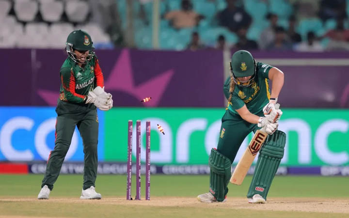 নারী ক্রিকেট বিশ্ব কাপে  লড়াই করেও হারল টাইগ্রেসরা