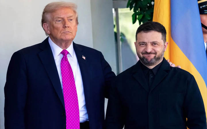 যুদ্ধ বন্ধে জেলেনস্কিকে চুক্তি করতে বললেন ডোনাল্ড ট্রাম্প