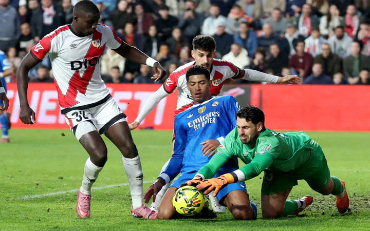 লা লিগার ম্যাচে ভায়েকানোর মাঠে রিয়াল মাদ্রিদের হোঁচট