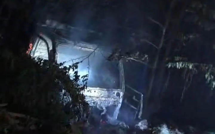 কেরানীগঞ্জে ডাম্পিং এলাকায় অগ্নিসংযোগ