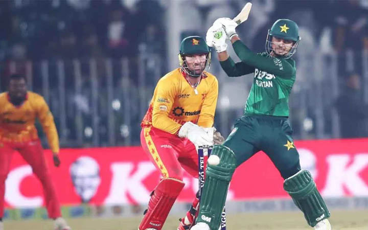 জিম্বাবুয়েকে পাঁচ উইকেটে হারাল পাকিস্তান