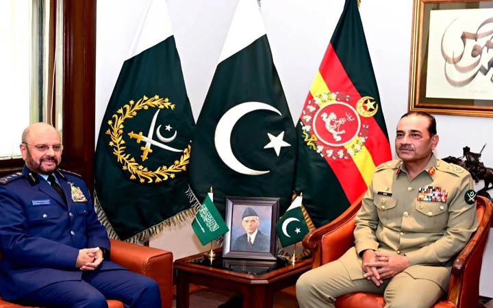 সৌদি সেনাপ্রধানের পাকিস্তান সফর, কারণ কি?