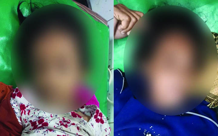 চাঁদপুরের হাজীগঞ্জে রাতের সড়কে প্রাণ গেল নানি-নাতনির