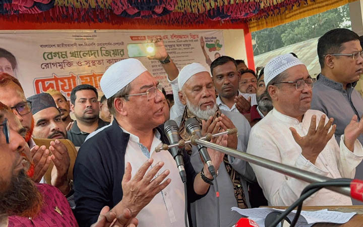 আপসহীন নেত্রী বেগম খালেদা জিয়ার জন্য দোয়া চাই :এম. রশিদুজ্জামান মিল্লাত