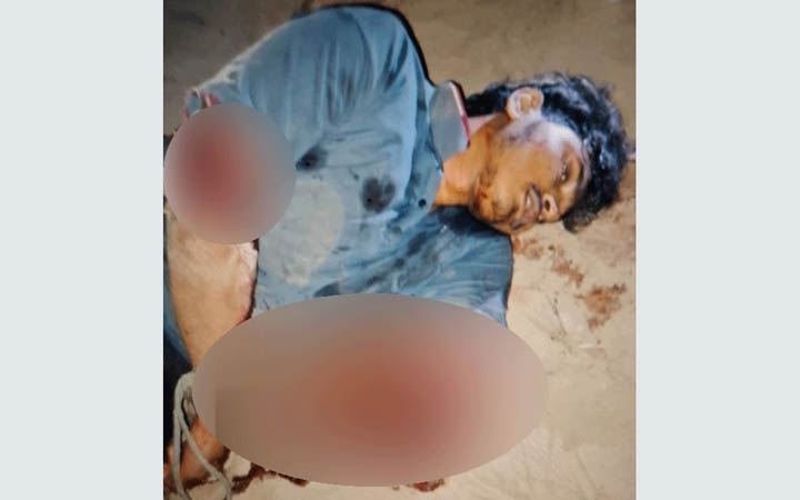 চাঁপাইনবাবগঞ্জে খুঁটির সঙ্গে বেঁধে যুবকের হাত-পা কাটার চেষ্টার অভিযোগ
