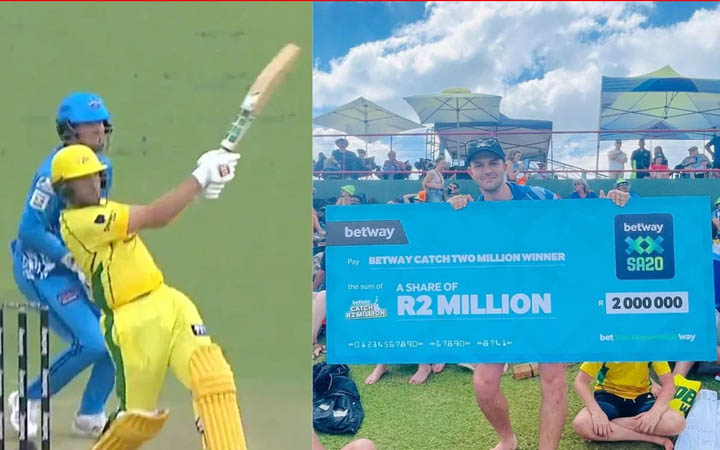 ক্যাচ ধরলেই কোটিপতি