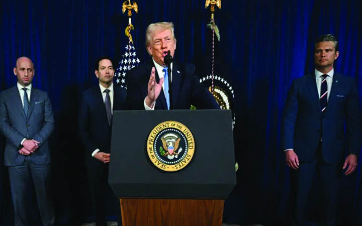 মাদুরোর অনুপস্থিতিতে ভেনেজুয়েলা পরিচালনা করবে যুক্তরাষ্ট্র : ট্রাম্প