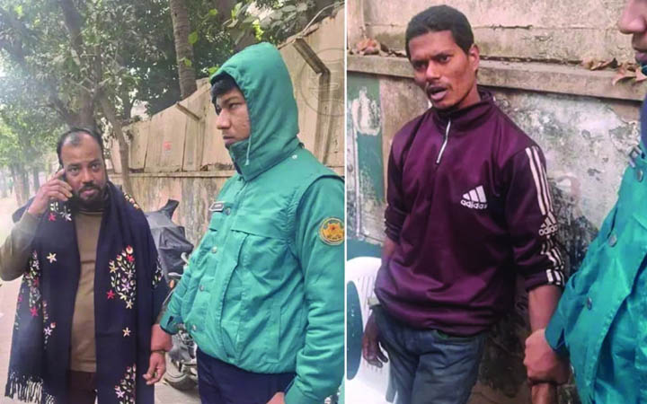 তারেক রহমানের বাসার সামনে থেকে ২ সন্দেহভাজন আটক