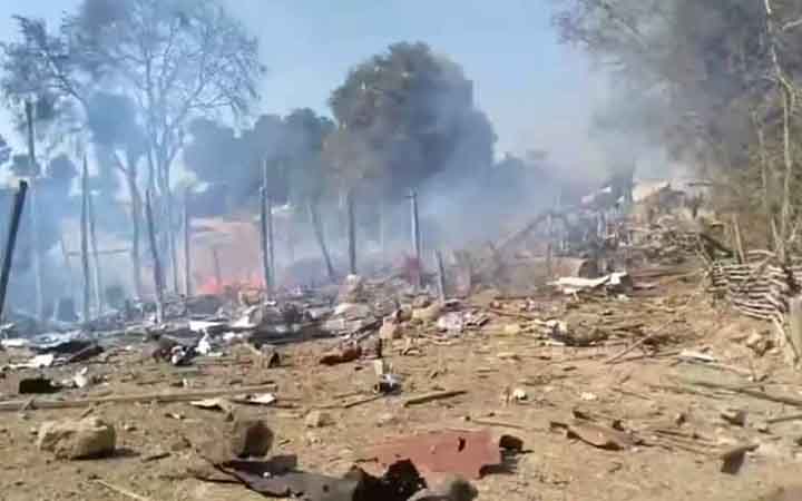 মিয়ানমারে বিয়ে ও শেষকৃত্যে জান্তার হামলা, ২৭ বেসামরিক নিহত