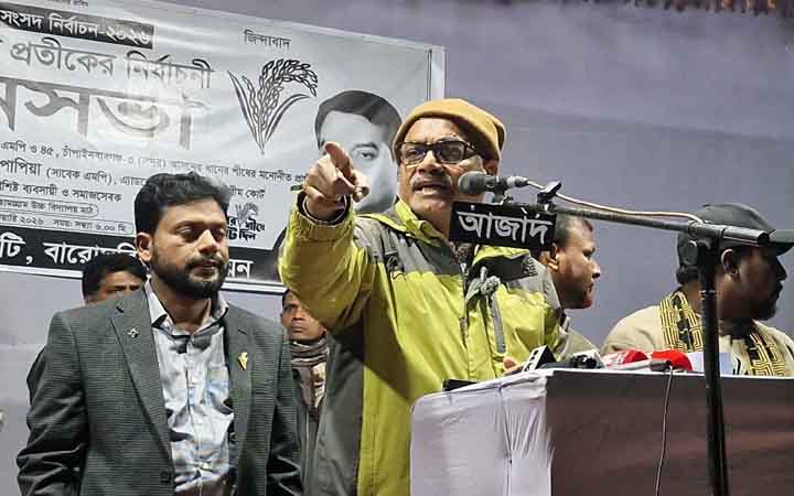 নির্বাচনী প্রচারণায় মিথ্যার আশ্রয়গ্রহণকারীদের স্থান হবে জাহান্নাম : হারুন রশীদ