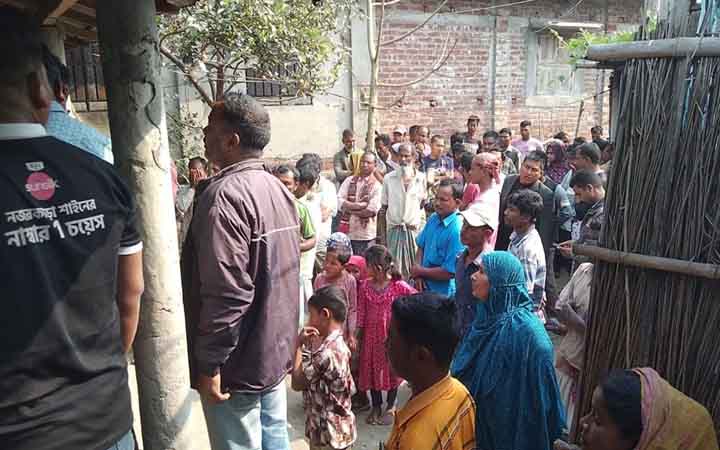 ঠাকুরগাঁওয়ের রাণীশংকৈলে  গৃহবধূর মরদেহ উদ্ধার, পাশে মিলল চিরকুট
