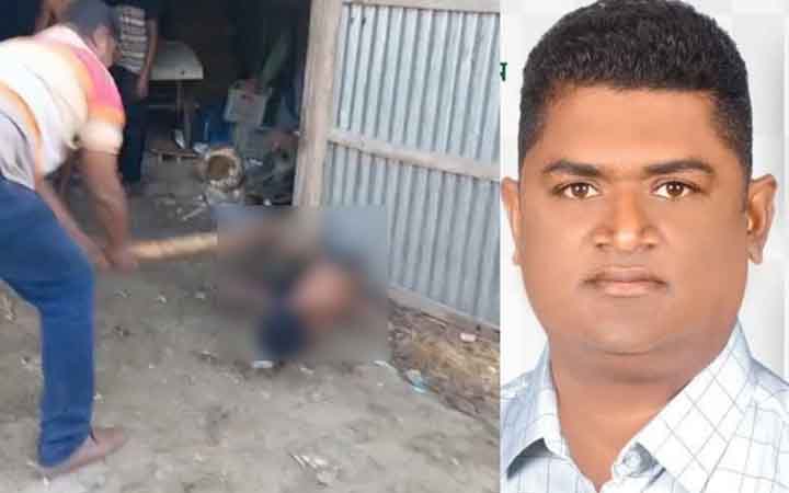 শরীয়তপুরের ডামুড্যায়  চুরির অভিযোগে হাত-পা বেঁধে যুবককে নির্যাতন