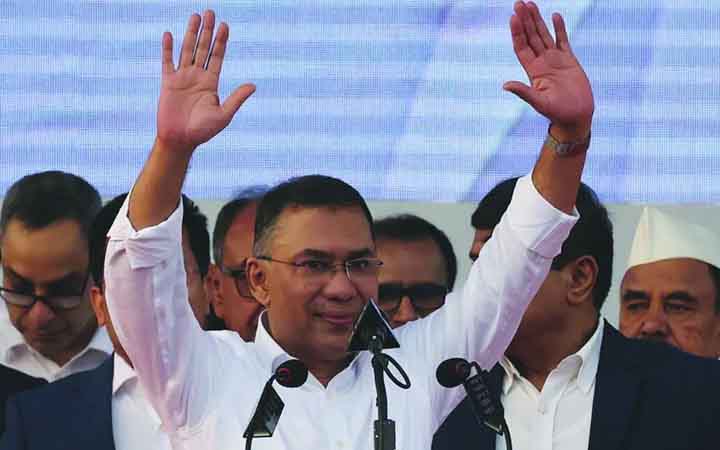 ঢাকা-১৭ রেখে বগুড়া-৬ ছাড়লেন তারেক রহমান