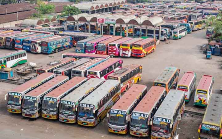 আজ থেকে শুরু হচ্ছে ঈদের বাসের অগ্রিম টিকিট বিক্রি