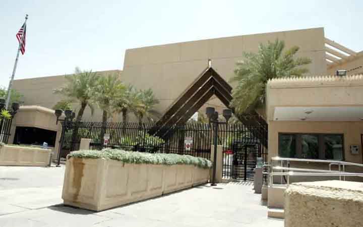 সৌদি আরবের রিয়াদে মার্কিন দূতাবাসে ড্রোন হামলা